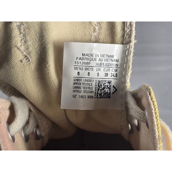 Converse Chuck Taylor All Star Ombre Gradient Low Top Shoes Women's 8 / Men's 6 - Picture 6 of 7